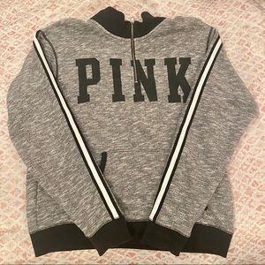 Pink VS quarter zip